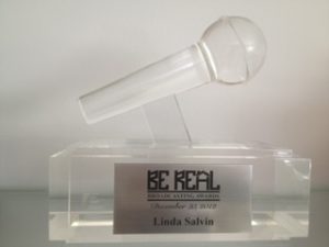 Be Real podcasting award won by Dr. Linda Salvin